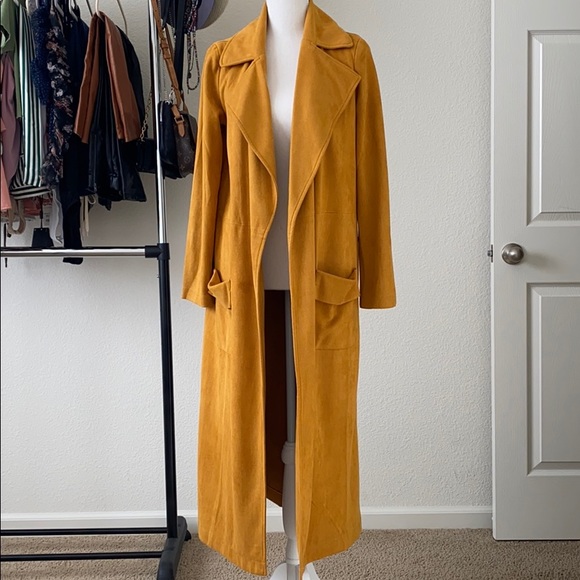 Jackets & Blazers - Faux Suede Coat